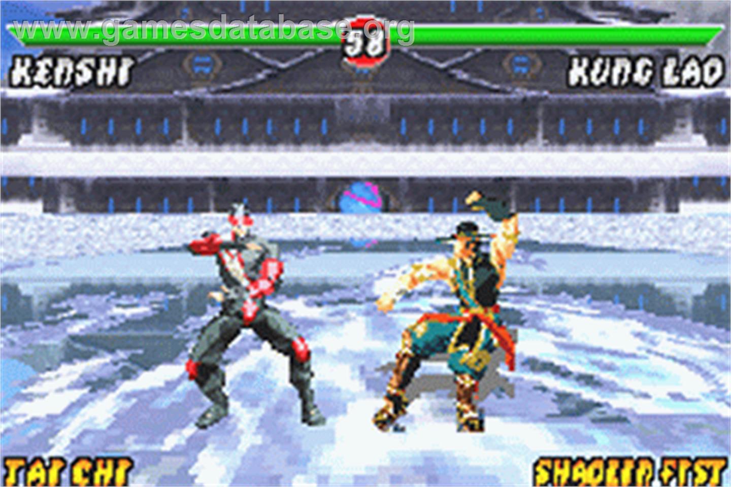 Mortal Kombat: Deadly Alliance - Nintendo Game Boy Advance - Artwork - In Game