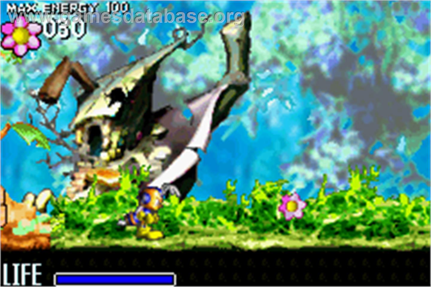 Pinobee: Wings of Adventure - Nintendo Game Boy Advance - Artwork - In Game