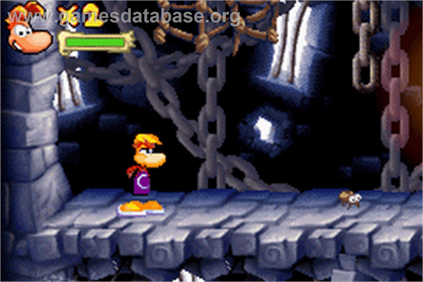 Rayman Raving Rabbids - Nintendo Game Boy Advance - Artwork - In Game