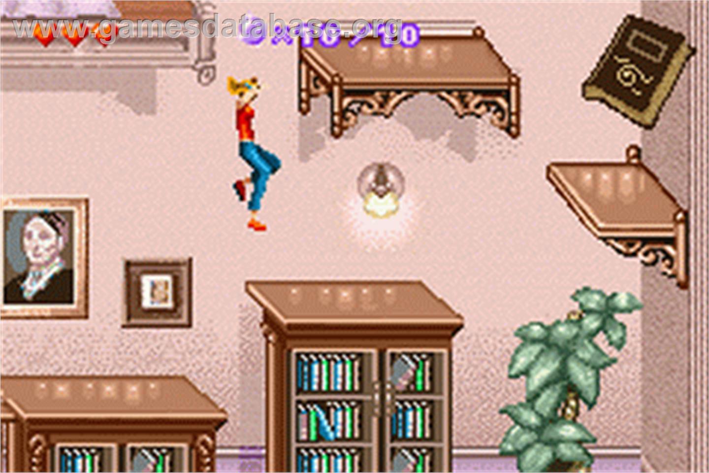 Sabrina, the Teenage Witch: Potion Commotion - Nintendo Game Boy Advance - Artwork - In Game