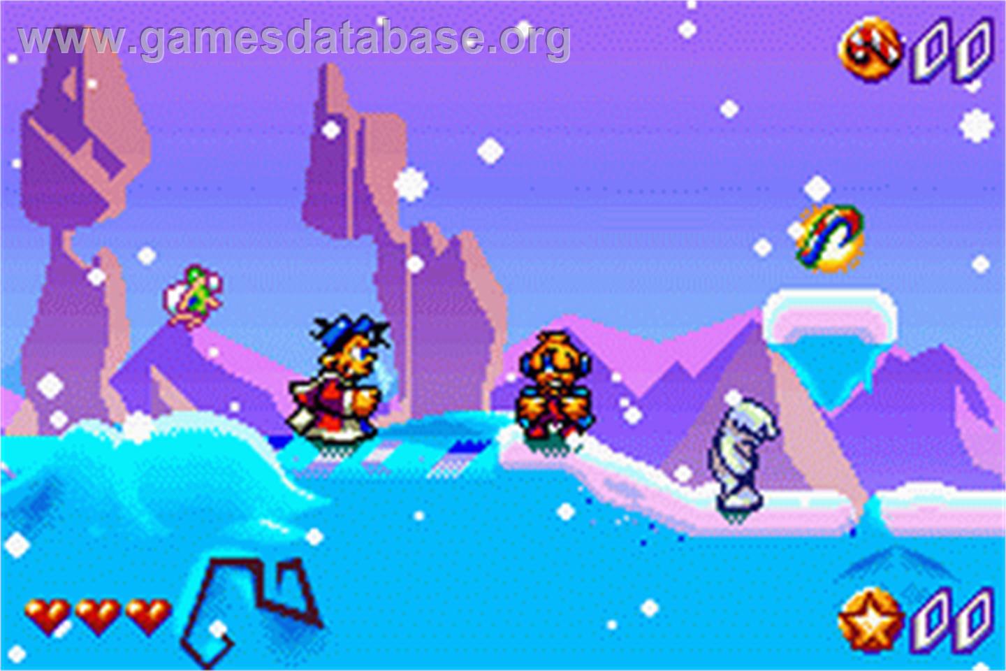 Santa Claus Jr. Advance - Nintendo Game Boy Advance - Artwork - In Game