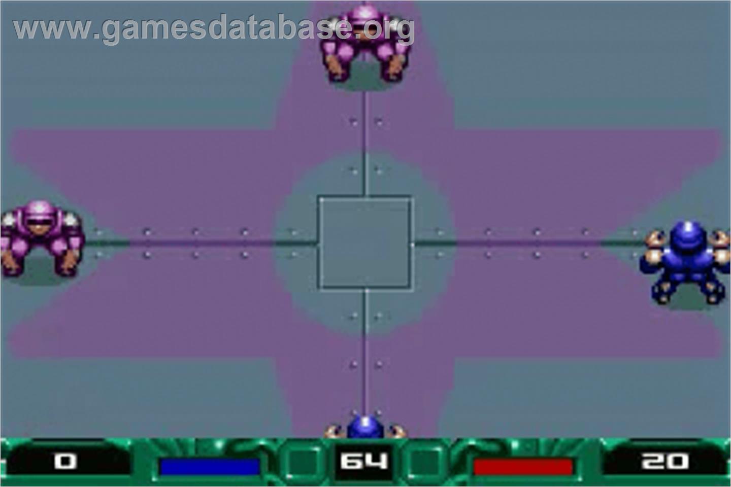 Speedball 2: Brutal Deluxe - Nintendo Game Boy Advance - Artwork - In Game