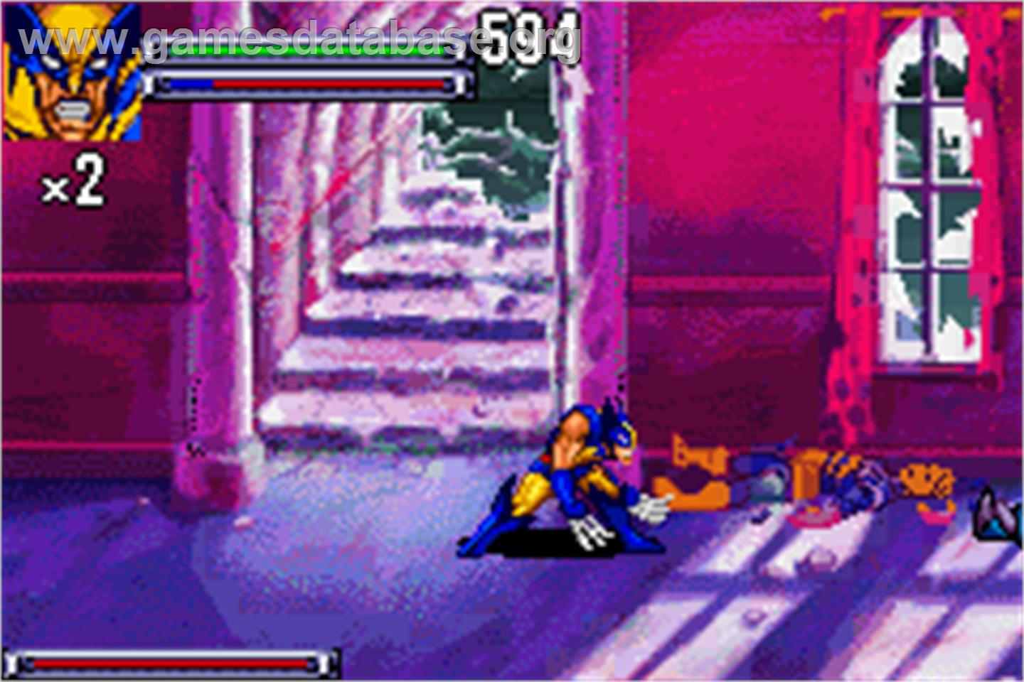 X-Men: Reign of Apocalypse - Nintendo Game Boy Advance - Artwork - In Game