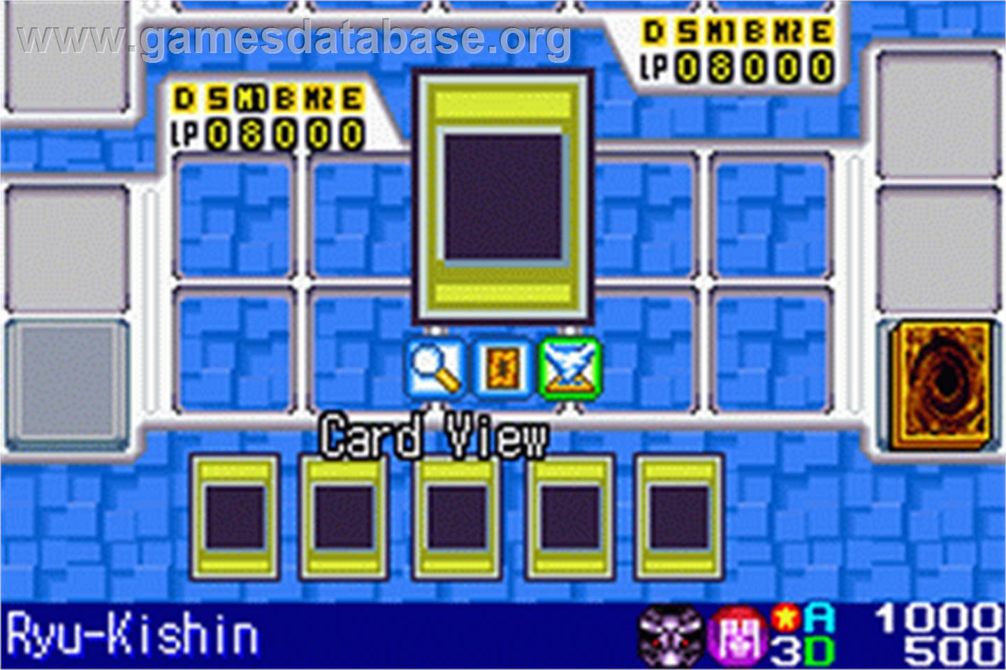 Yu-Gi-Oh! World Championship Tournament 2004 - Nintendo Game Boy Advance - Artwork - In Game