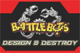 Title screen of BattleBots: Design & Destroy on the Nintendo Game Boy Advance.