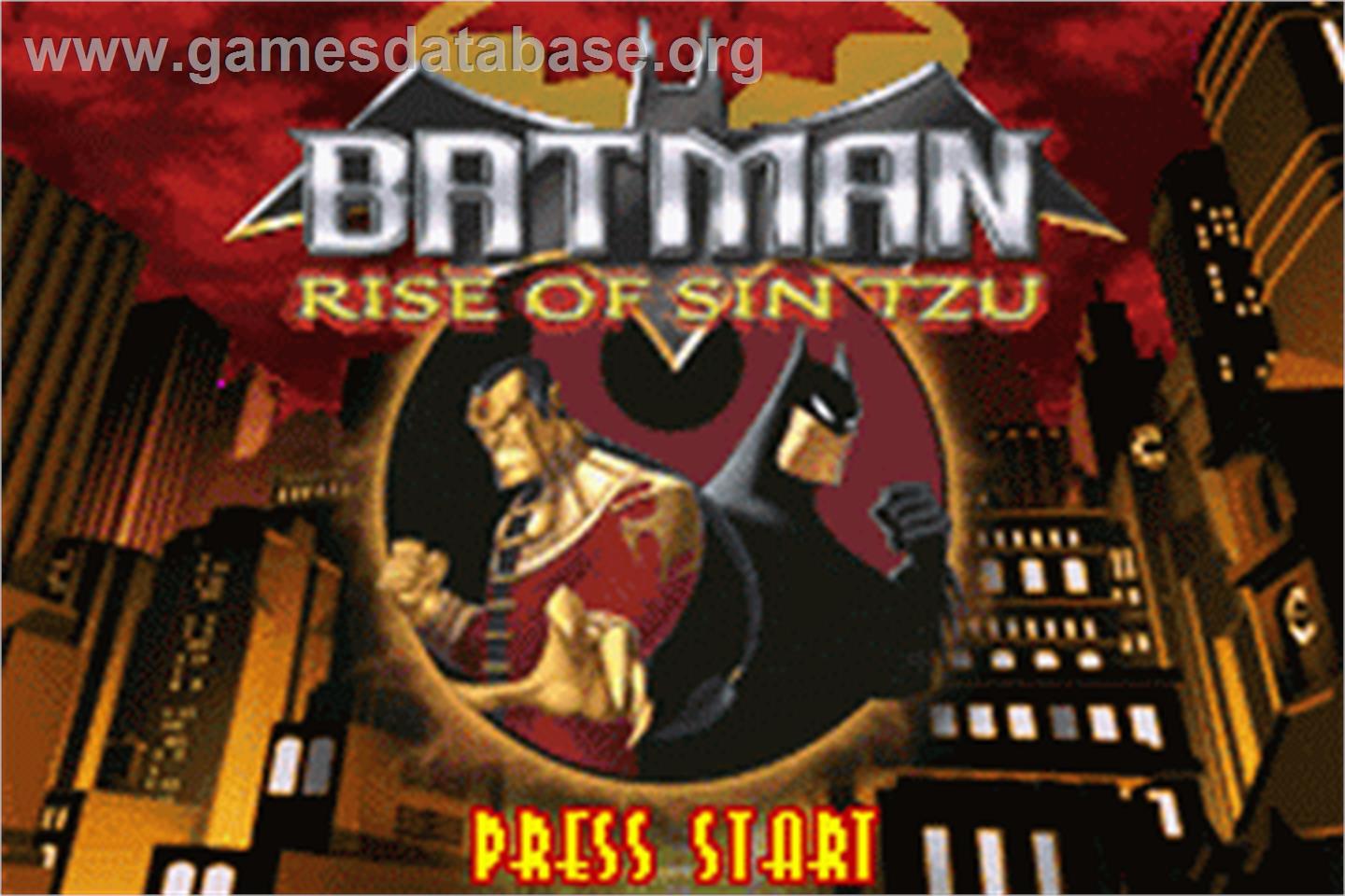 Shaman King: Master of Spirits - Nintendo Game Boy Advance - Artwork - Title Screen