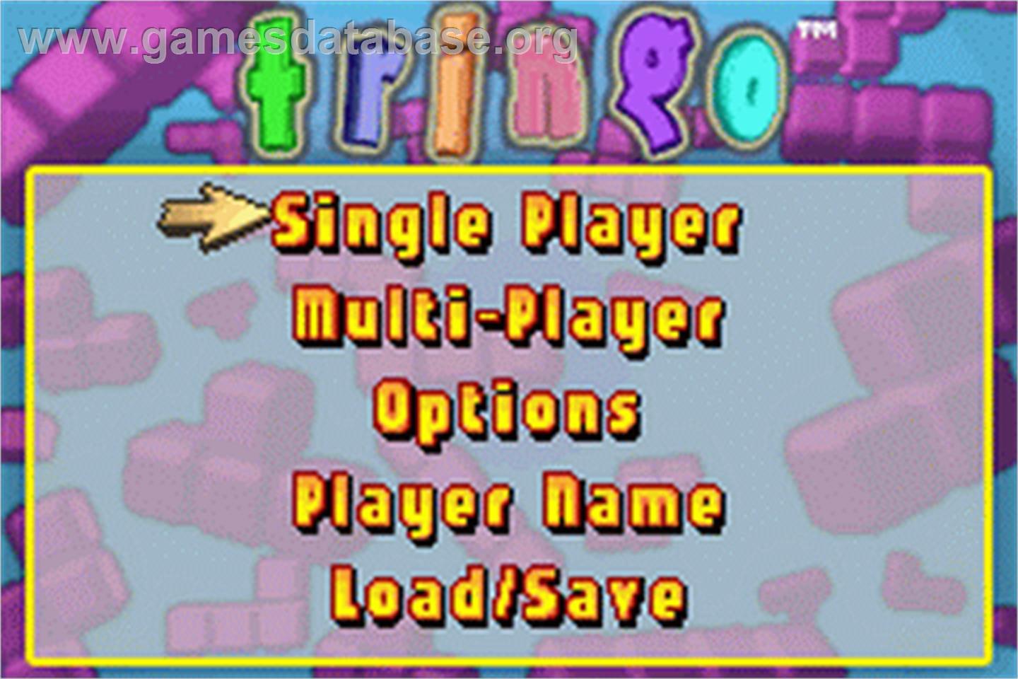 Stinger - Nintendo Game Boy Advance - Artwork - Title Screen