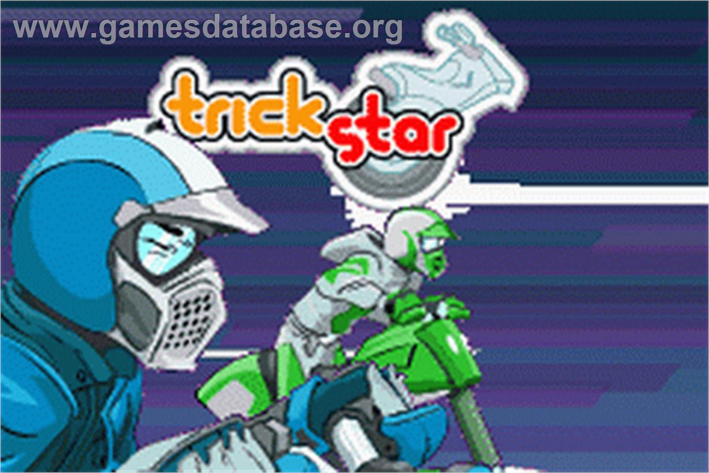 Trick Star - Nintendo Game Boy Advance - Artwork - Title Screen