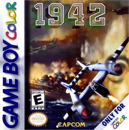 Box cover for 1942 on the Nintendo Game Boy Color.