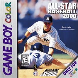 Box cover for All-Star Baseball 2000 on the Nintendo Game Boy Color.