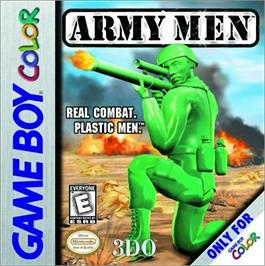 Box cover for Army Men: Air Combat on the Nintendo Game Boy Color.