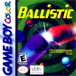 Box cover for Ballistic on the Nintendo Game Boy Color.