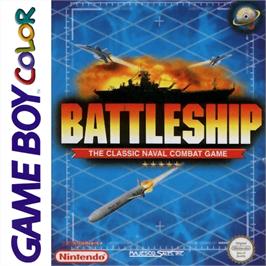 Box cover for Battleship on the Nintendo Game Boy Color.