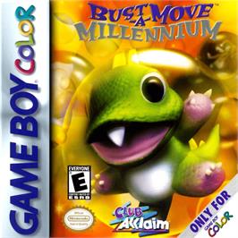 Box cover for Bust a Move Millennium on the Nintendo Game Boy Color.