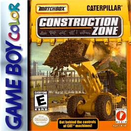 Box cover for Caterpillar Construction Zone on the Nintendo Game Boy Color.