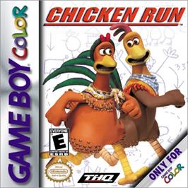 Box cover for Chicken Run on the Nintendo Game Boy Color.