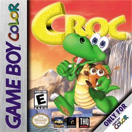 Box cover for Croc: Legend of the Gobbos on the Nintendo Game Boy Color.