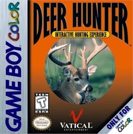 Box cover for Deer Hunter on the Nintendo Game Boy Color.