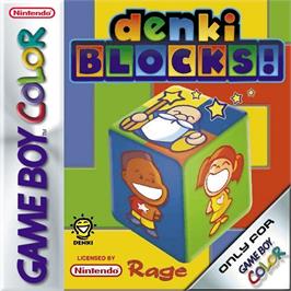 Box cover for Denki Blocks on the Nintendo Game Boy Color.