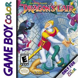 Box cover for Dragon's Lair on the Nintendo Game Boy Color.