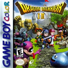 Box cover for Dragon Warrior 1 & 2 on the Nintendo Game Boy Color.