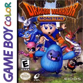 Box cover for Dragon Warrior Monsters on the Nintendo Game Boy Color.
