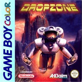 Box cover for Dropzone on the Nintendo Game Boy Color.