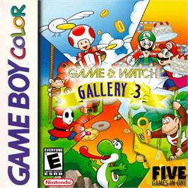 Box cover for Game & Watch Gallery 3 on the Nintendo Game Boy Color.