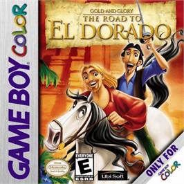 Box cover for Gold and Glory: The Road to El Dorado on the Nintendo Game Boy Color.