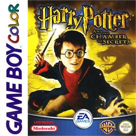 Box cover for Harry Potter and the Chamber of Secrets on the Nintendo Game Boy Color.
