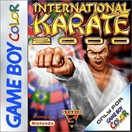 Box cover for International Karate 2000 on the Nintendo Game Boy Color.