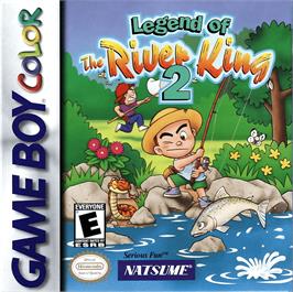 Box cover for Legend of the River King 2 on the Nintendo Game Boy Color.