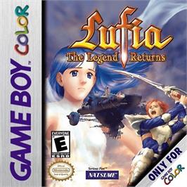 Box cover for Lufia: The Legend Returns on the Nintendo Game Boy Color.
