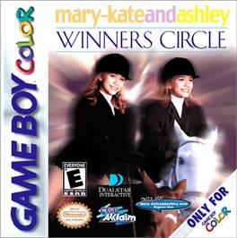 Box cover for Mary-Kate and Ashley: Winner's Circle on the Nintendo Game Boy Color.