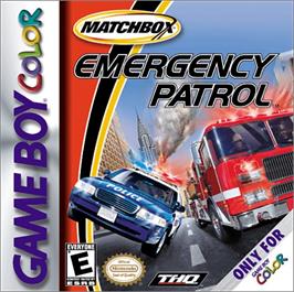 Box cover for Matchbox: Emergency Patrol on the Nintendo Game Boy Color.