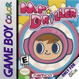 Box cover for Mr Driller on the Nintendo Game Boy Color.
