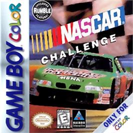 Box cover for NASCAR Challenge on the Nintendo Game Boy Color.