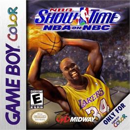 Box cover for NBA Showtime: NBA on NBC on the Nintendo Game Boy Color.