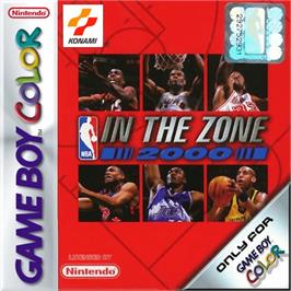 Box cover for NBA in the Zone 2000 on the Nintendo Game Boy Color.