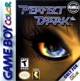 Box cover for Perfect Dark on the Nintendo Game Boy Color.