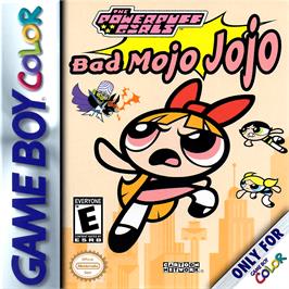 Box cover for Powerpuff Girls: Bad Mojo Jojo on the Nintendo Game Boy Color.