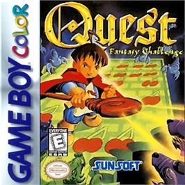 Box cover for Quest - Fantasy Challenge on the Nintendo Game Boy Color.