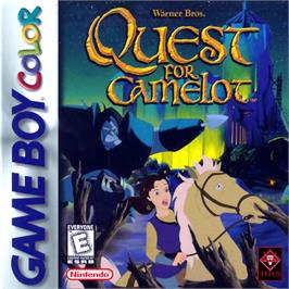 Box cover for Quest for Camelot on the Nintendo Game Boy Color.