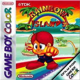 Box cover for Rainbow Islands on the Nintendo Game Boy Color.