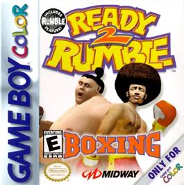 Box cover for Ready 2 Rumble Boxing on the Nintendo Game Boy Color.