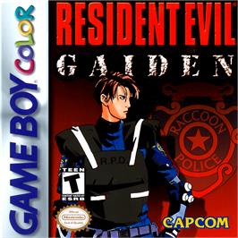 Box cover for Resident Evil: Gaiden on the Nintendo Game Boy Color.
