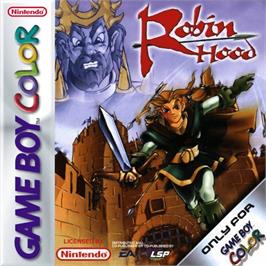 Box cover for Robin Hood on the Nintendo Game Boy Color.