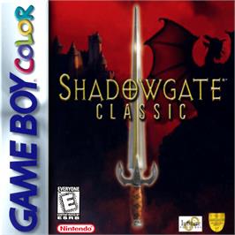 Box cover for Shadowgate Classic on the Nintendo Game Boy Color.