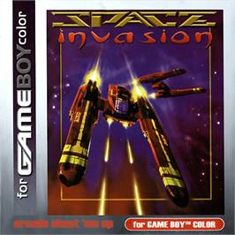Box cover for Space Invasion on the Nintendo Game Boy Color.
