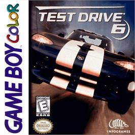 Box cover for Test Drive 6 on the Nintendo Game Boy Color.